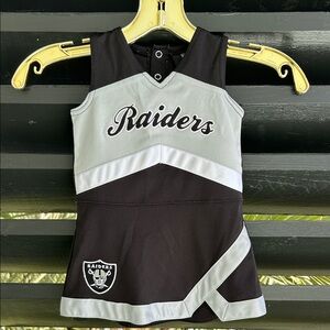 NFL RAIDERS Girls' Cheer Tank Dress